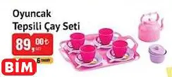 OYUNCAK TEPSİLİ ÇAY SETİ